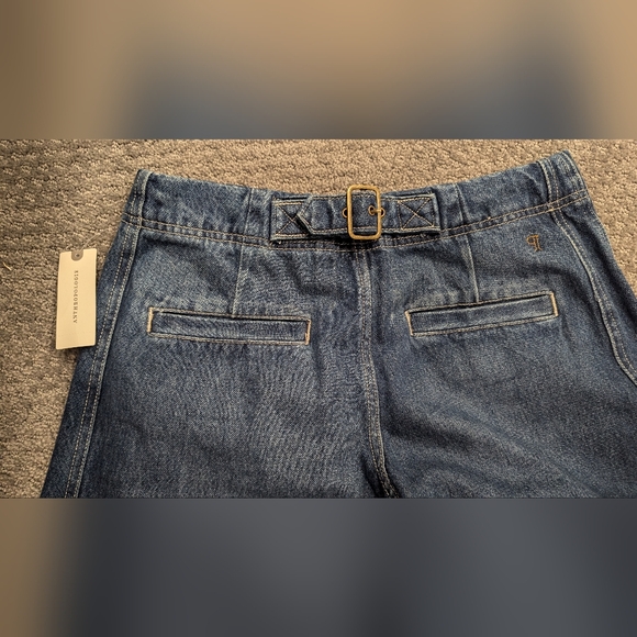 Pilcro Anthropologie Curve High-Rise Tapered Barrel Jeans NWT size 26 - Picture 11 of 13